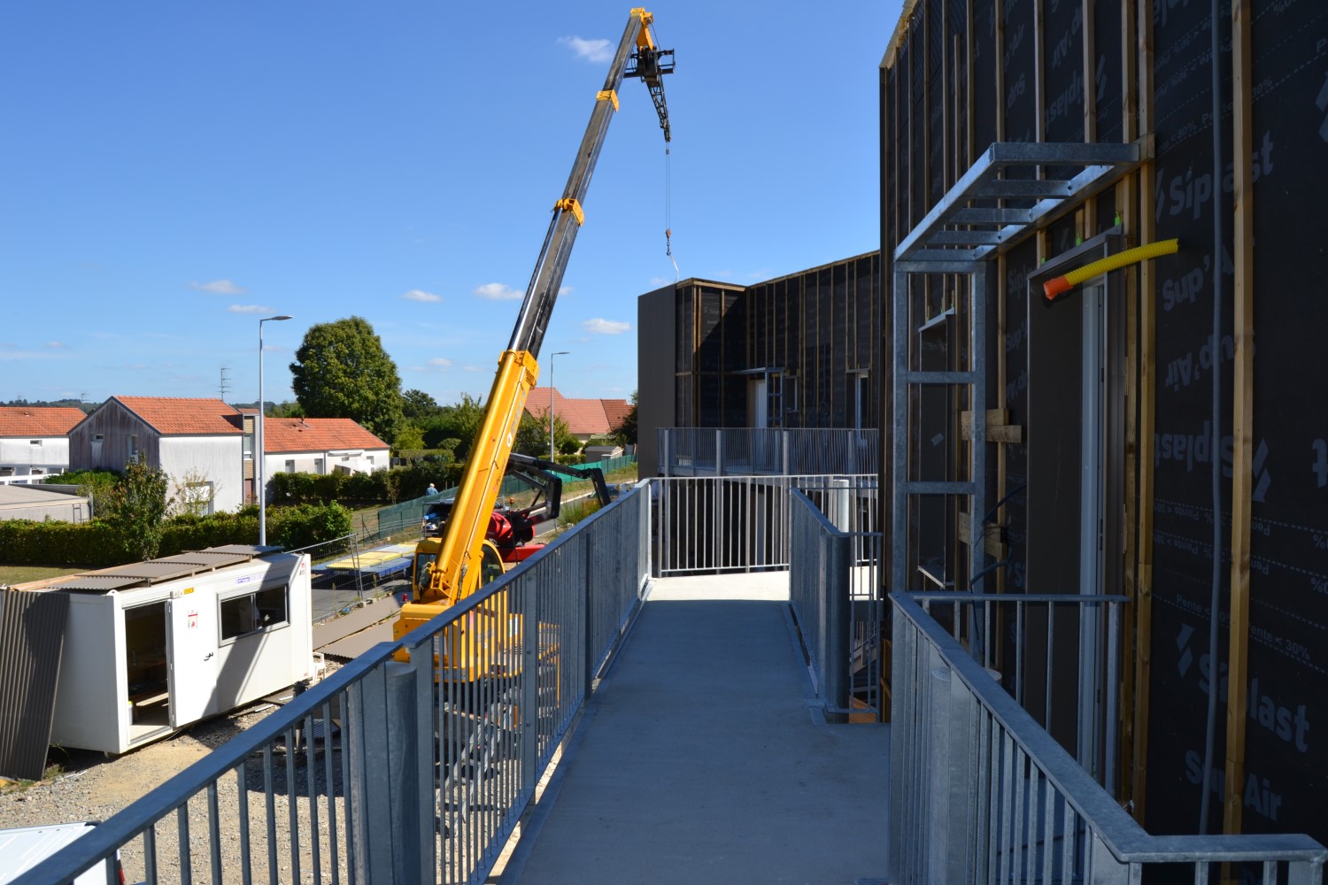 Lire la suite à propos de l’article Les 10 nouveaux logements Creusalis de La Souterraine prennent forme