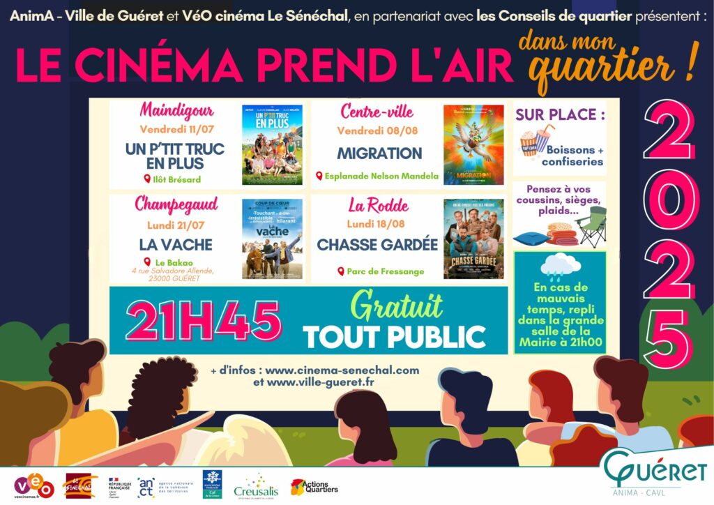cineì prend l'air 2025 affiche g