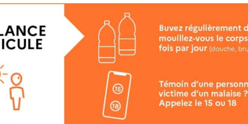 Vigilance fortes chaleurs, protégez-vous !